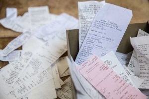 Box of Receipts